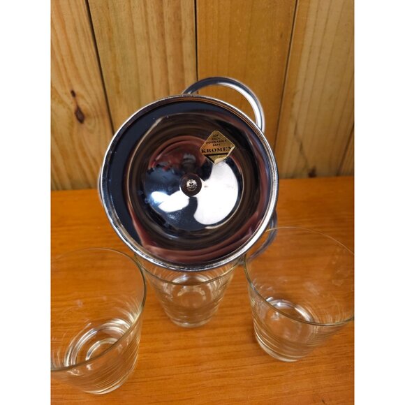 Vintage Kromex Carousel Condiment Server - Picture 4 of 15